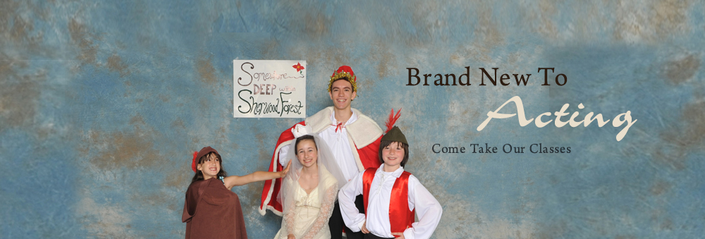 Brand New To Acting. Come Take Our Classes